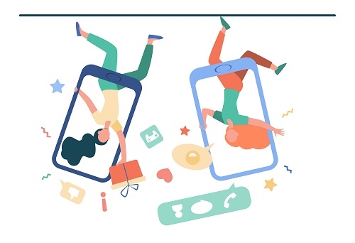 収入を得て喜ぶ2人の女性